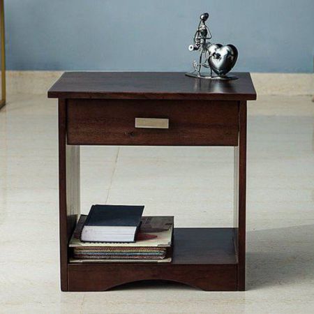 Asend Durable Bedside Table, with 1 Drawer