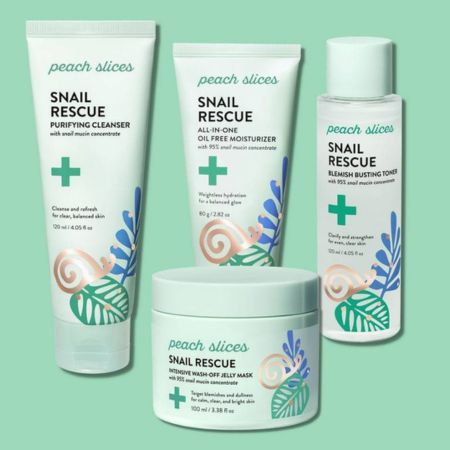 Snail 99 Mucin Serum for Face Contains 99% Snail Secretion Filtrate & Hyaluronic Acid All Skin Types