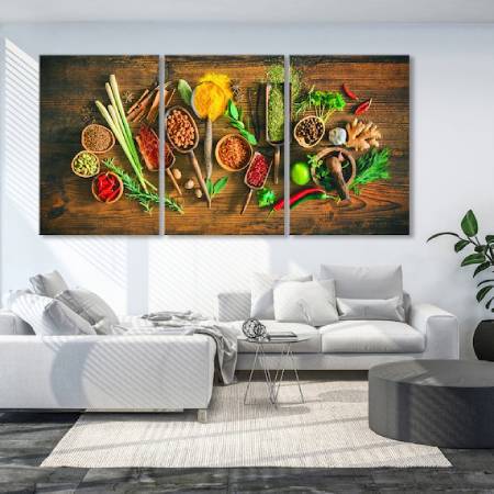 Canvas Wall Art For Living Room, Family Wall Decorations, Kitchen